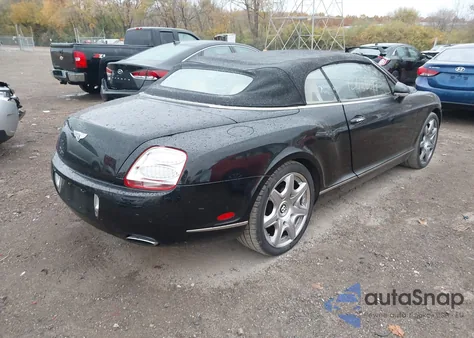 2008 Bentley Continental Gtc from USA, damaged, VIN SCBDR33W08C051861